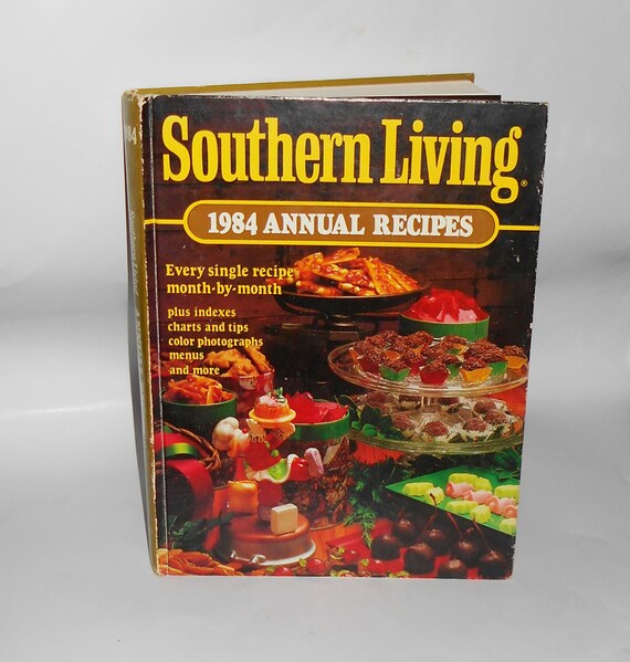 Items similar to Spring Sale! 1984 Cookbook Southern Living 1984 Annual ...