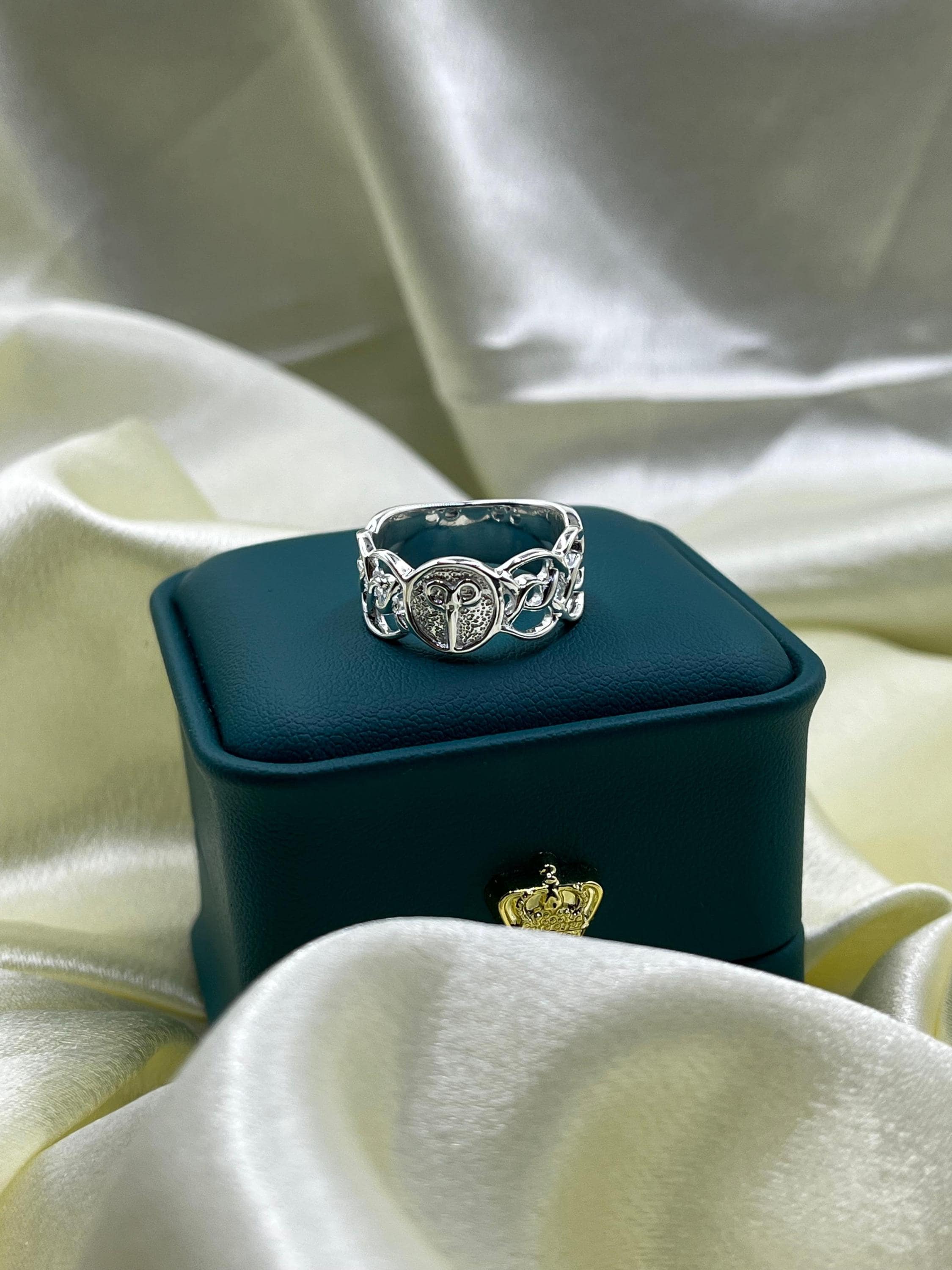 Sterling Silver Owl Statement Ring, Vintage Inspired Nature Jewelry