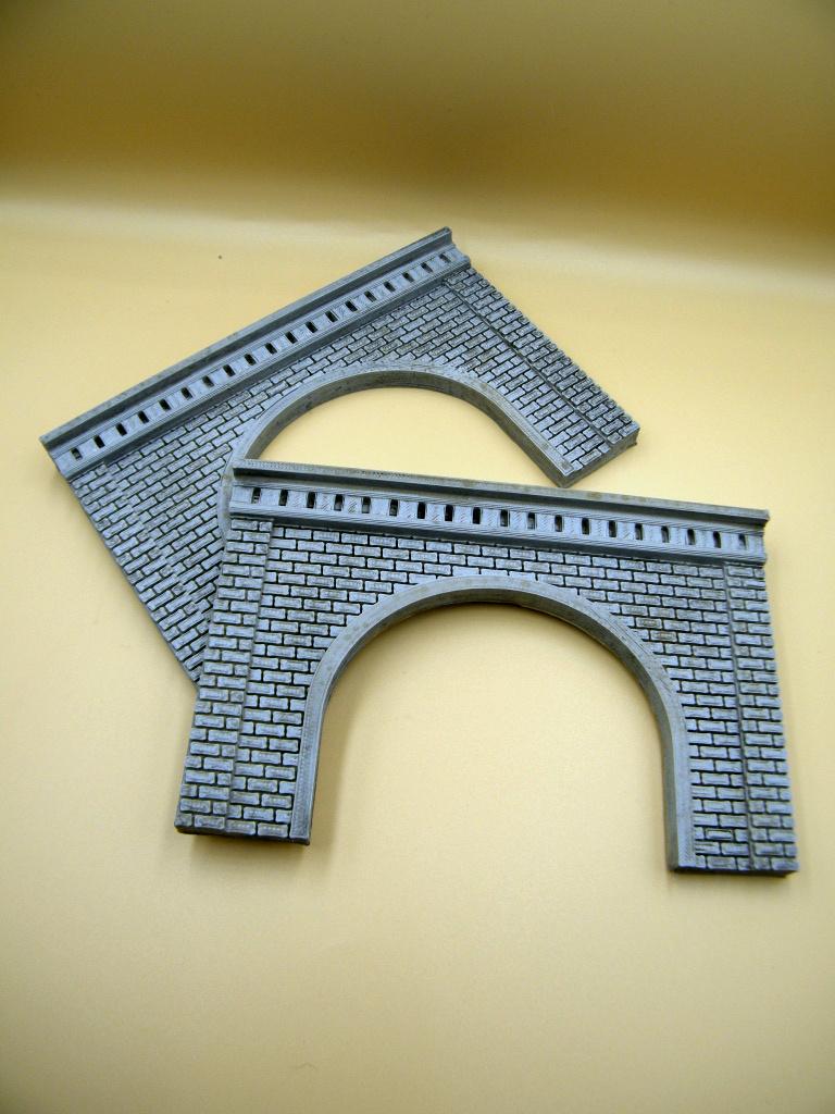 PORTALE TUNNEL per diorami e plastici ferroviari scal h0 ART. P 13 EUR