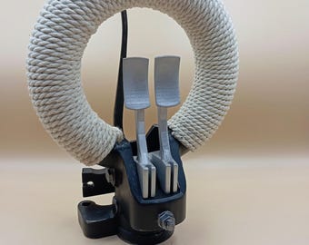 Belgisch jaren 30-vliegtuig Renard R36 stuurkolom spade handgreepjuk - plastic replica