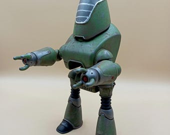 Fallout Protectron Figure - Intricately Detailed 3D Printed Model - Ready to Display