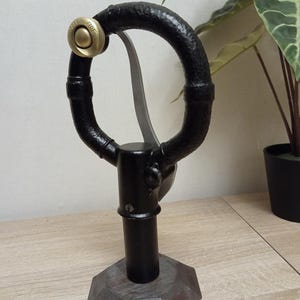British RAF Spitfire fighter WW2 - steering wheel, control grip, spade - plastic / resin replica