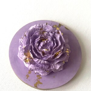 Keramik Diffuser Peony auf Halter: Aromatherapie Home Decor