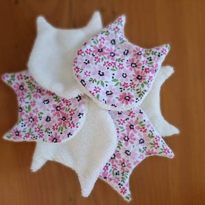 Washable baby wipes