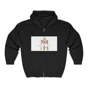 Stylish Unisex Zip Hoodie for Every Occasion, Cozy Layering, Gift Ideas for Birthdays, Casual Wear, Graphic Sweatshirt