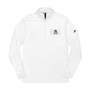 Adidas® Quarter-Zip Pullover, Stylish Activewear, Perfect for Gym or Casual Wear, Ideal Gift for Athletes, Unique Embroidered Design