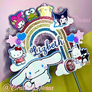 Hellokitty cake topper