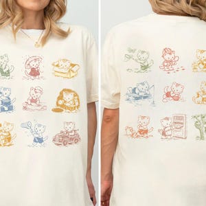 Vintage 90s Tattoo Cat PNG SVG, Retro Kitten Shirt Design (Digital Download)