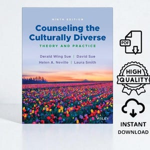 Counseling the Culturally Diverse  Theory and Practice