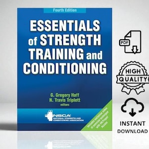 Essentials of strength training and conditioning