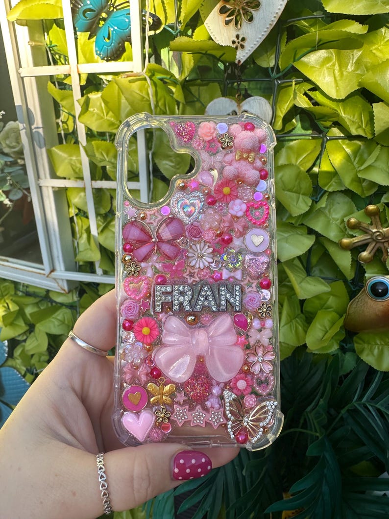 Personalised Custom Made Charm Phone Case - Etsy