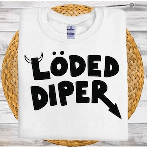 Världsbokdagen-tröja, Loded Diper-tröja, Distressed Loded Diper-tröja, Matematiklärartröja, Crayon Lover-tröja, Loded Diper-present
