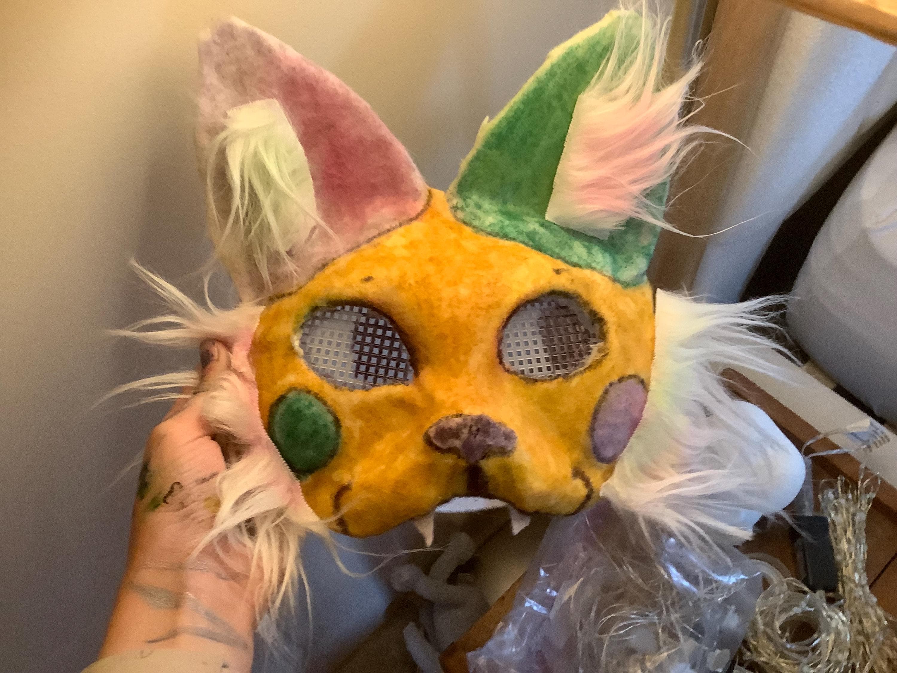 Looey From Dandys World Themed Mask! - Etsy UK