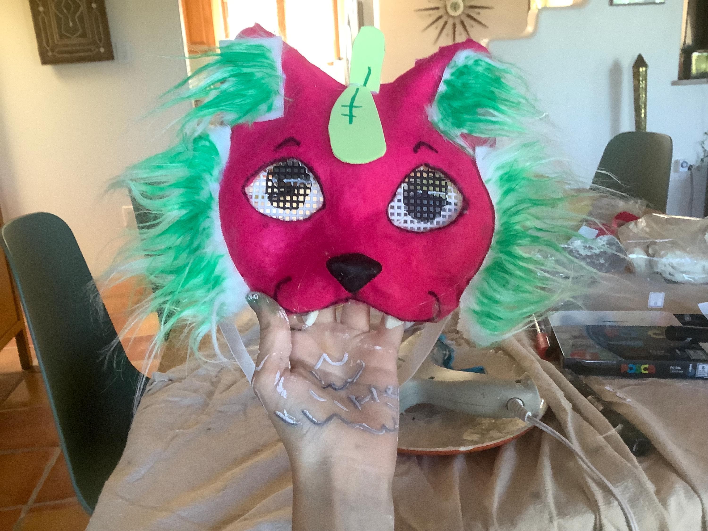 Sprout From Dandys World Themed Mask!! - Etsy