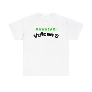 Kawasaki Vulcan S 650 Graphic Tee, Unisex Cotton Shirt, Motorsports Apparel, Gift for Motorcycle Enthusiasts, Casual Wear
