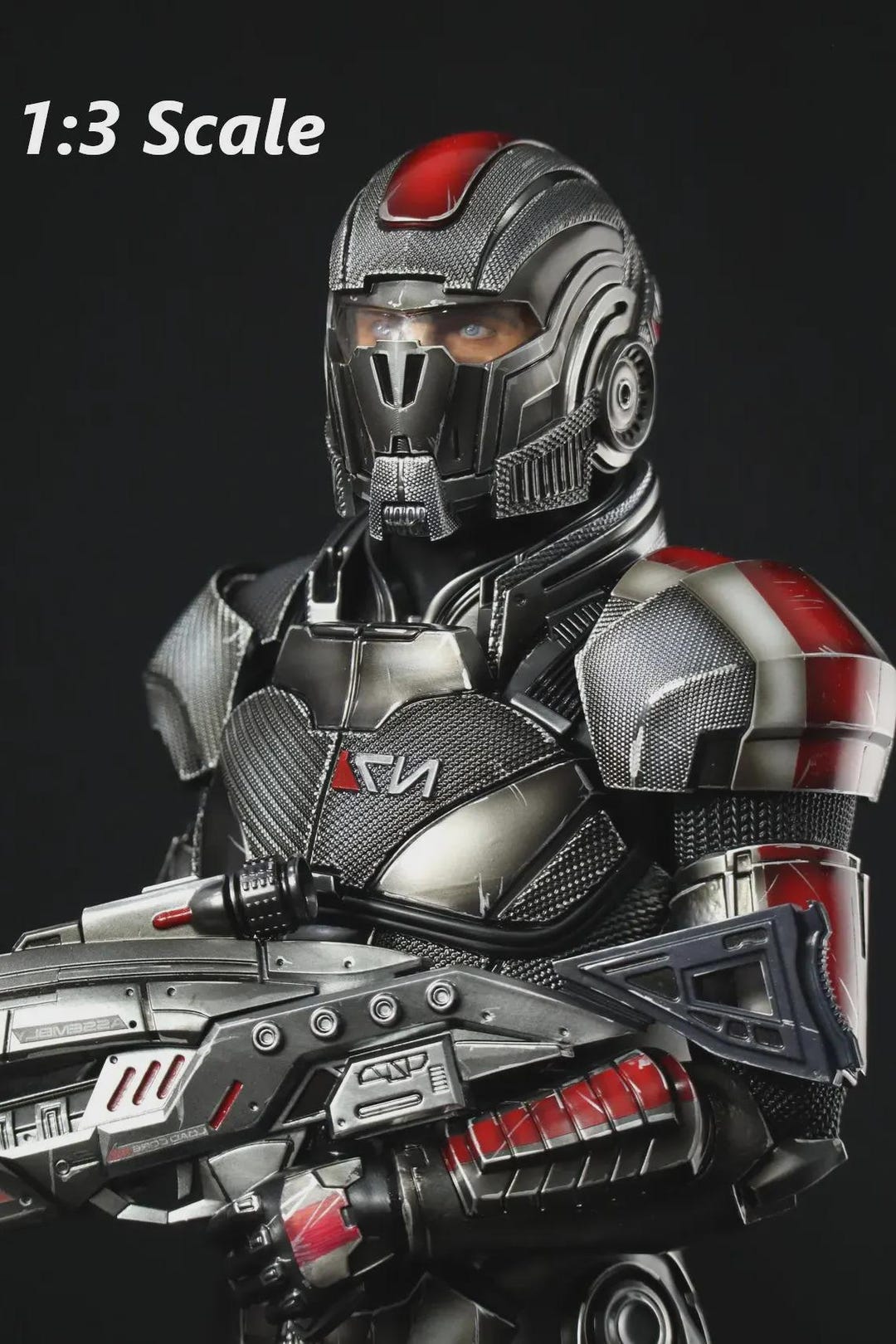 Commander_sheppard (masseffect_fan Art Sculpture Unpainted or Fully ...