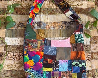 Patchwork Shoulder Bag, Handmade