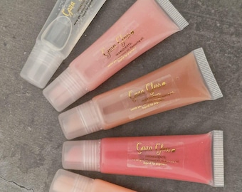 Coconut Oil Lip Gloss • Handmade, Moisturising • 10 ml Tube • Palestine Donation