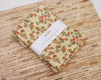 Large Cloth Napkins - Set of 4 (NF846) - Vine Floral Fabric Napkins
