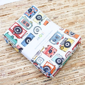 Large Cloth Napkins - Set of 4 - (NE856) - Camera Reusable Fabric Napkins