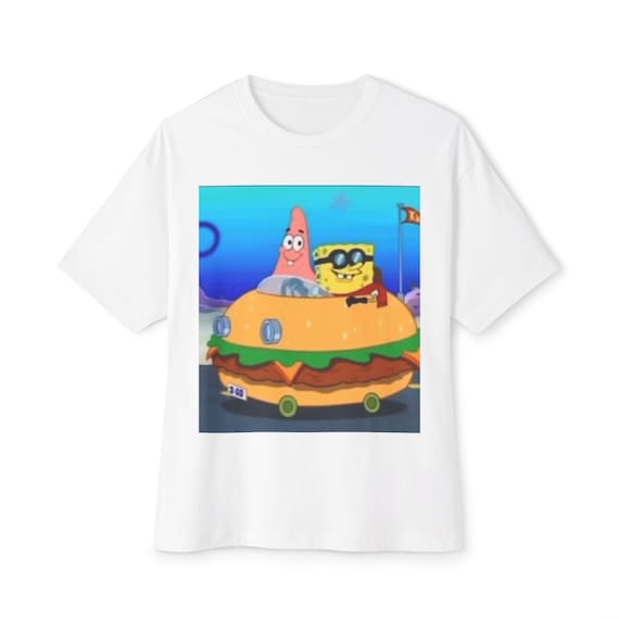 Playful Cartoon Boxy Tee, Fun Graphic T-Shirt for Teens, Unisex Oversized Tee, Perfect for Gifts and Casual Wear, Ideal for Summer, [...]