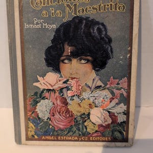 Podręcznik szkoły hiszpańskiej Canciones a la Maestrita 1922