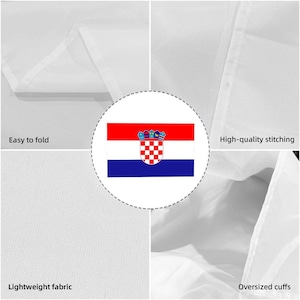 Croatia Flag Shirt, Croatian Pride Tee, Hrvatska Shirt, Hrvatska Zastava Shirt, Soccer Fan Gift, Football Supporter Shirt image 6