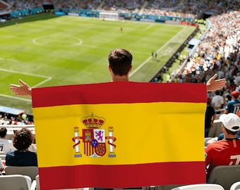 Camiseta con la bandera de España, Camiseta del orgullo español, Camiseta España, Camiseta con los colores de España, Regalo para aficionados al fútbol, Camiseta para seguidores del fútbol
