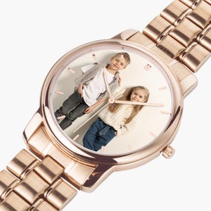 Custom Photo Watch, Personalized Watch for Men, Engraved Watch Gift for Him, Husband Gift, Boyfriend Gift, Anniversary Gift, Watches for Dad image 10