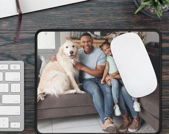 Mouse Pad Custom Design For Home Office, Cute Photo Mouse Mat Gifts, Large Gaming Accessories