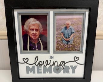 Made to order 8x8 inch layered 3d inserts for the 8x8 inch shadow box frames with free shipping within the United States