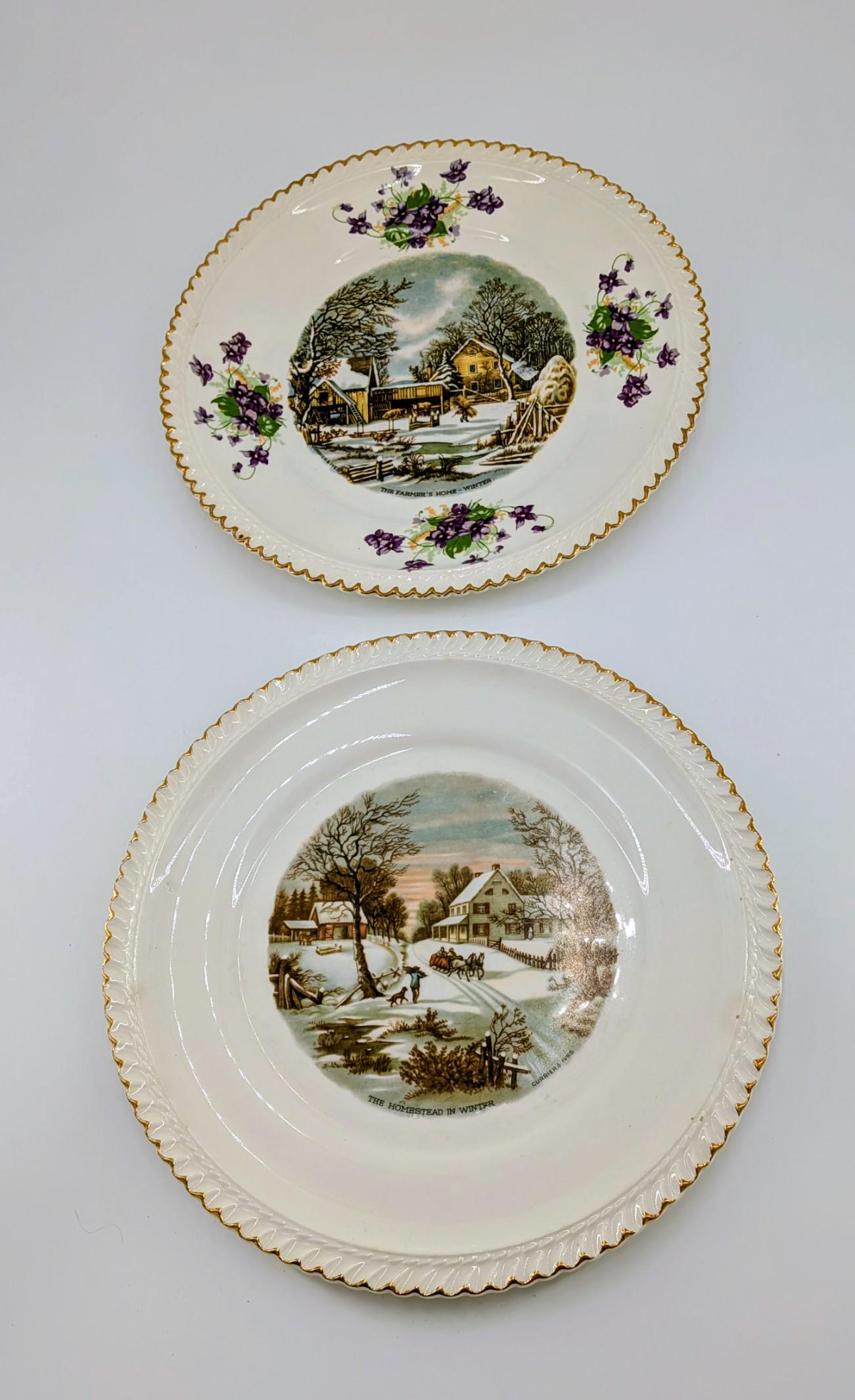 Vintage Winter Scene Plate - Etsy - Page 7