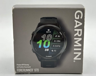 Garmin Forerunner 970 47mm GPS Smartwatch Running Fitness Watch Advanced Training Watch