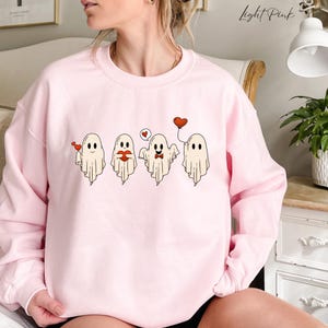 Cute Ghost Sweatshirt, Funny Spooky Hoodie, Ghost Sweatshirt, Spooky Season, Halloween Party Sweatshirt, Fall Ghost Shirt
