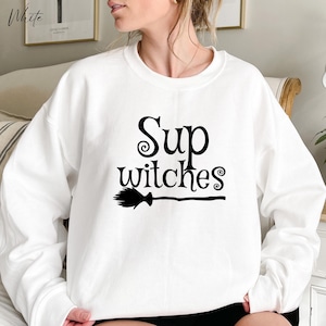 Witchy Sweatshirt, Witch Hoodie, Halloween Witch Sweatshirt, Crazy Halloween Gift, Witch Spell Sweatshirt, Woman Halloween Hoodie