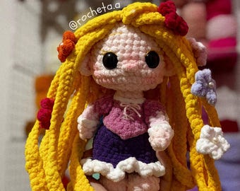 Rapunzel crochet pattern