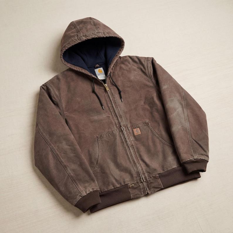 Carhartt Jacket J25 - Etsy