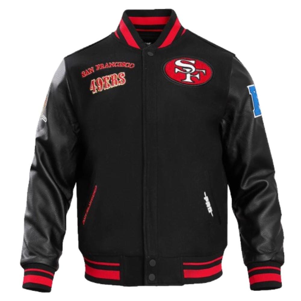 49ers Leather Jacket - Etsy