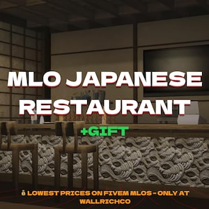 FiveM MLO — Japanese Restaurant (Interior)