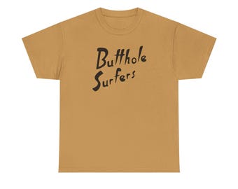 Todd Flanders' Butthole Surfers, Unisex Heavy Cotton Tee, Casual Tee, Graphic T-Shirt,