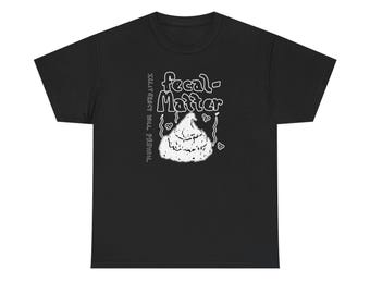 Fecal Matter - Kurt Cobain, Unisex Heavy Cotton Tee, Casual Tee, Graphic T-Shirt,