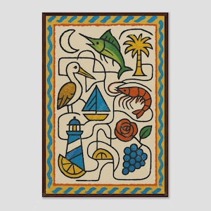Murrells Inlet Picasso Coastal Marsh Art