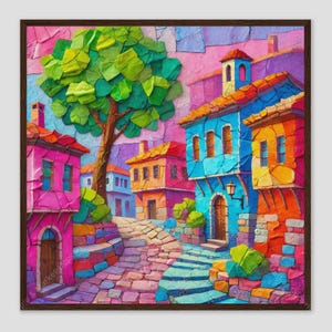 Plovdiv Old Town Bulgaria Wall Art