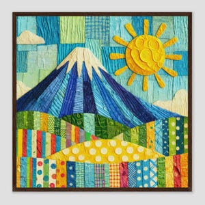 Mount Paektu Crater Lake Kids Wall Art