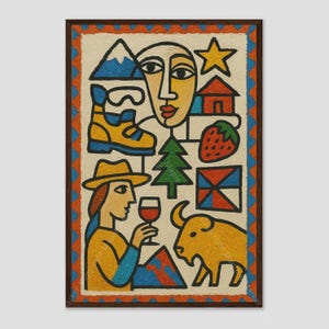 Snowmass Skidorf Kubistische Kunst