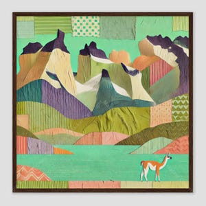 Torres Del Paine Patagonia Kids Mountain Wall Art