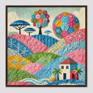Roça Sundy Island Travel Art Print
