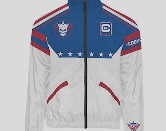 Cody Rhodes Costume Stars & Stripes Nightmare Windbreaker Jacket