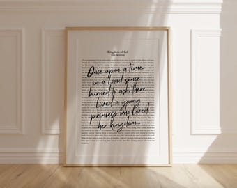 Throne of Glass | Kingdom of Ash | Digital Print | Princess | Aelin | Wall Art