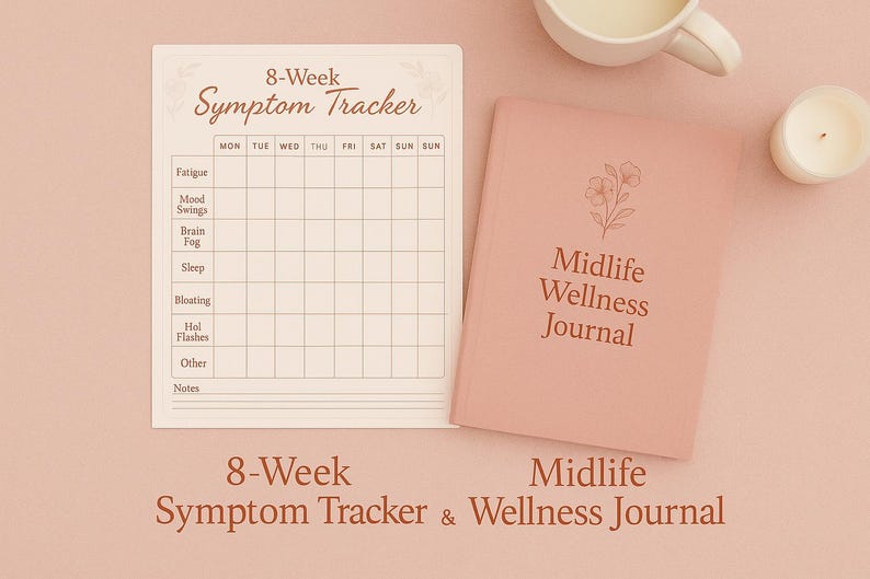Menopause Symptom Tracker Printable | Daily Wellness Log (PDF) - Etsy
